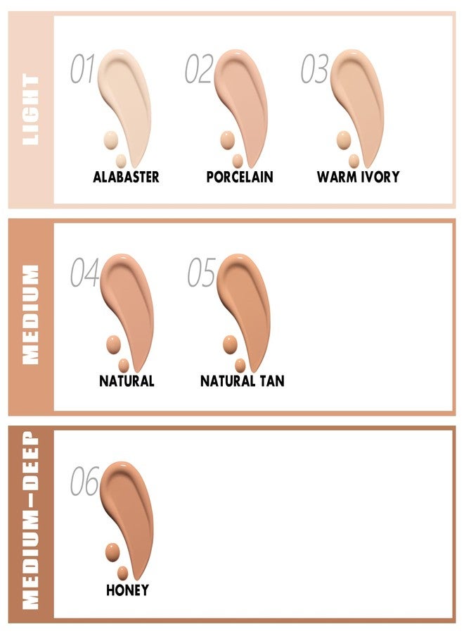 FOCALLURE 2 Pcs Liquid Foundation, Skin Evolution Foundation + Concealer, Full Coverage Foundation Makeup, Durable, Waterproof, Oil-Control, Hides Wrinkles & Lines, Natural Tan - Image 5